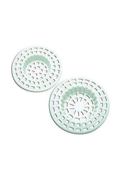 Lavabo Süzgeci 2'li Plastik Küvet Lavabo Süzgeç   -Y-214