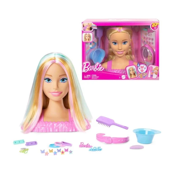 Barbie Saç Tasarımı Büstü JFG81 Lisanslı Ürün
