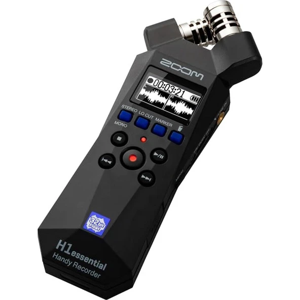 Zoom H1essential Ses Kayıt Cihazı (Siyah) - 5