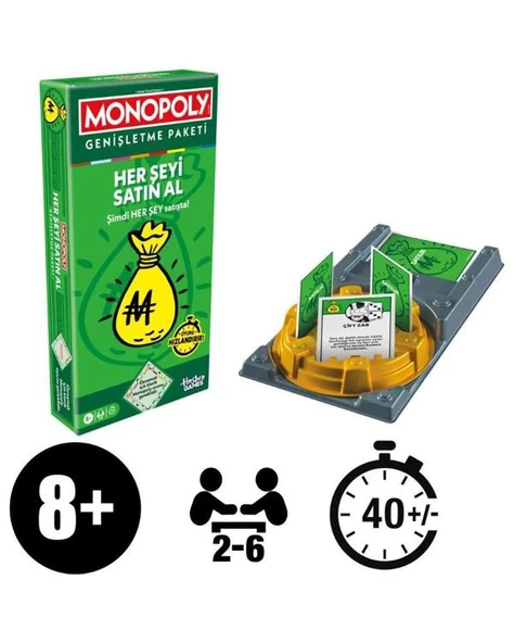 Monopoly Her Şeyi Al Genişletme Paketi - Resim 3