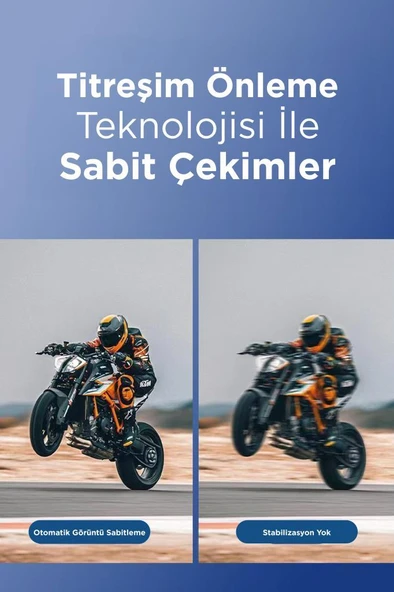 Torima M5F Ultra Hd Wifi Panaromik Aksiyon Kamerası Motosiklet Gözetleme Kamerası - 6