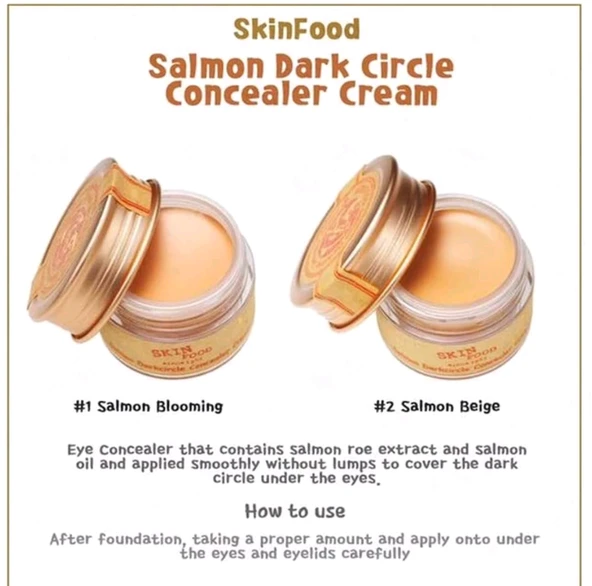 Skinfood Salmon Concealer 01 Kapatıcı Krem - 4