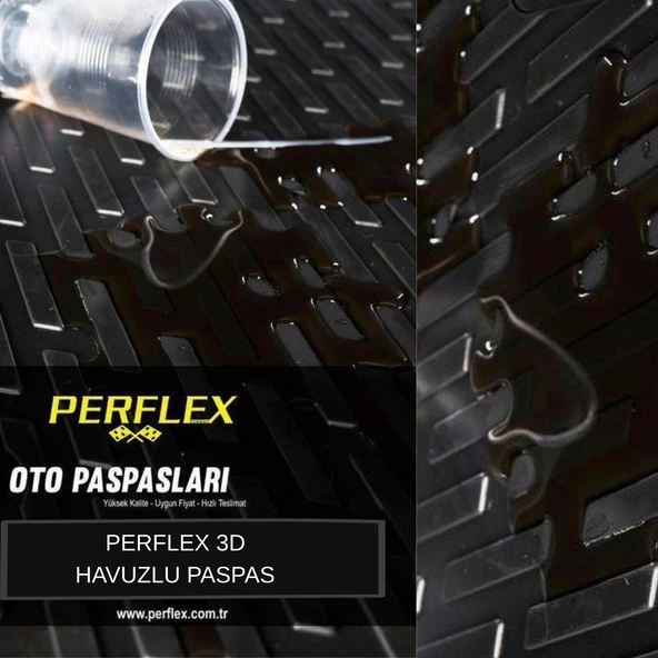 3D PASPAS SİYAH PEUGEOT 308 2015+ - 3