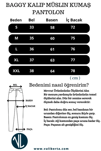 Hafif ve Rahat Müslin Baggy Erkek Pantolon - Tiramisu - 8