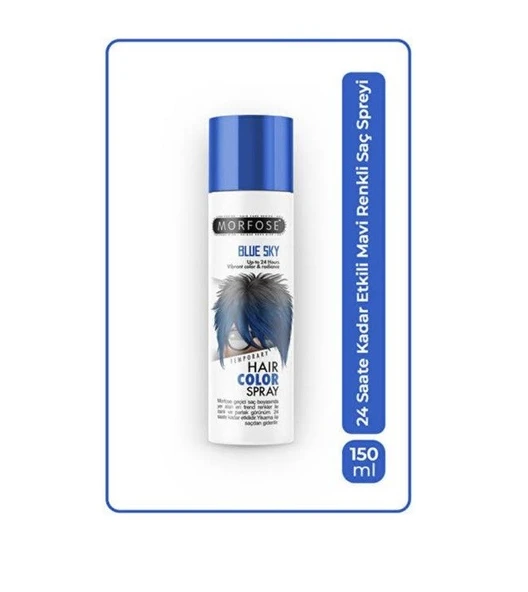 Morfose Renkli Sprey Mavi 150 Ml