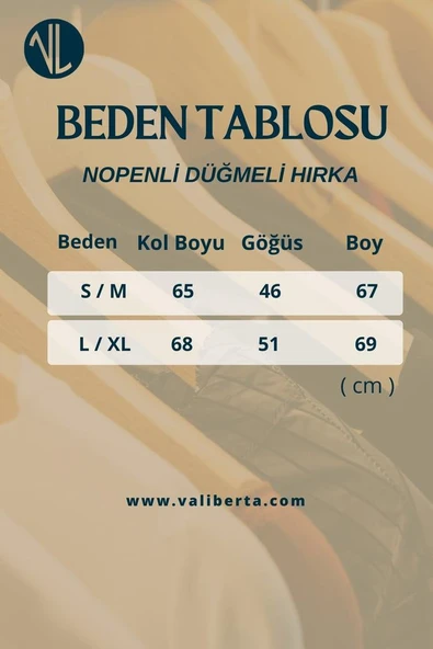 Nopenli Fitil Örgü Düğmeli Hırka - Taş - Resim 6