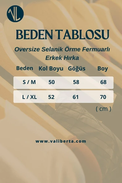 Oversize Selanik Örme Fermuarlı Erkek Hırka- İndigo - 6