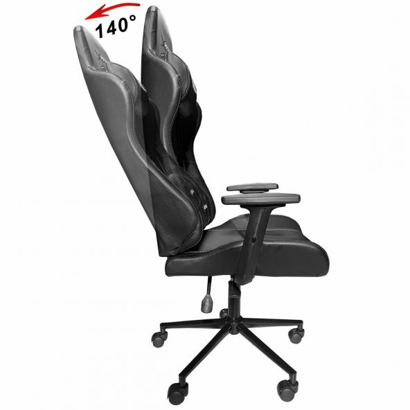 XPrime Zeus V2 Oyuncu Koltuğu Siyah - 2