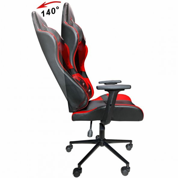XPrime Zeus V2 Oyuncu Koltuğu Kırmızı - 2