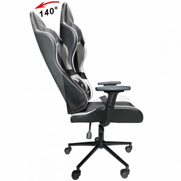 XPrime Zeus V2 Oyuncu Koltuğu Beyaz - 2