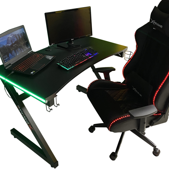Xprime Markus Rgb Ledli Oyuncu Masası 140 Cm - 2