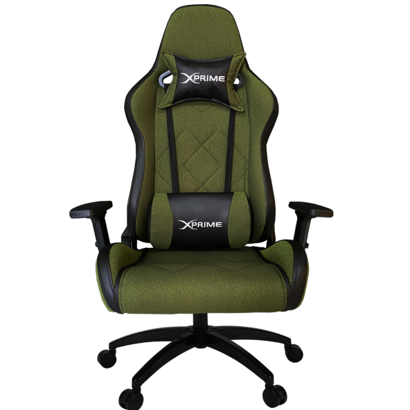 XPrime Titan Kumaş Oyuncu Koltuğu Yeşil - Resim 2