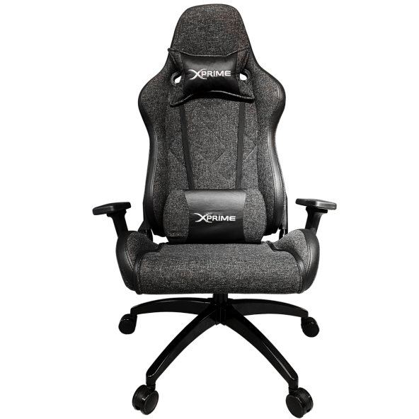 XPrime Titan Kumaş Oyuncu Koltuğu Gri 5400-GT - 2
