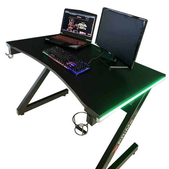 Xprime Markus Rgb Ledli Oyuncu Masası 140 Cm - 4