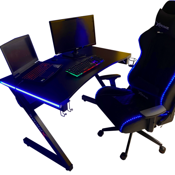 Xprime Markus Rgb Ledli Oyuncu Masası 140 Cm - 5