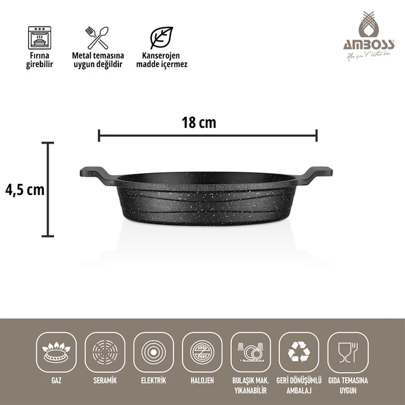 17 Parça Astral Cool İndüksiyon Uyumlu Paslanmaz Çelik Tencere & Sahan Çeyiz Seti - 10