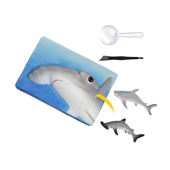 NAT07002 National Geographic Köpek Balığı Bulma Kiti - TRHAMSHDIG +6 yaş - 2