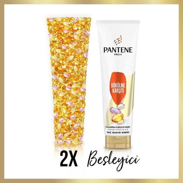 Pantene Dökülme Karşıtı 275 ml 2 Adet Saç Kremi - 3
