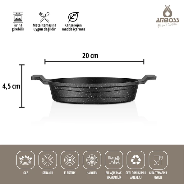 17 Parça Astral Cool İndüksiyon Uyumlu Paslanmaz Çelik Tencere & Sahan Çeyiz Seti - 11