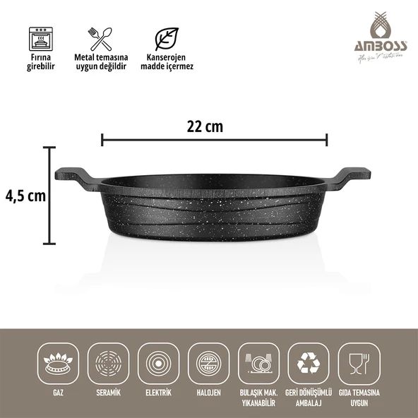 17 Parça Astral Cool İndüksiyon Uyumlu Paslanmaz Çelik Tencere & Sahan Çeyiz Seti - 12