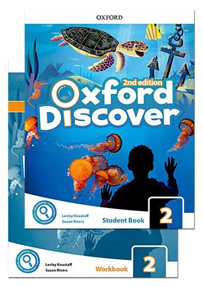 Oxford Discover 2 Student Book and Workbook 2nd Edition  ( Downloadable CD li versiyon – Online KOD YOKTUR )