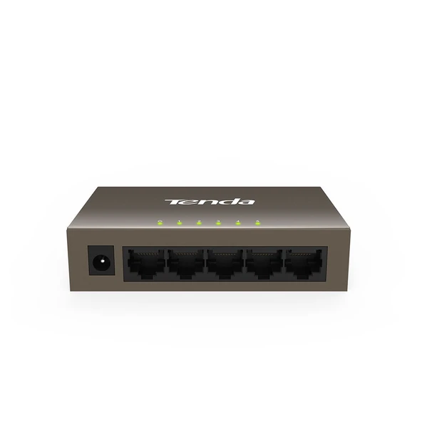 Tenda TEF1005D 5 Port 10/100 Mbps Switch Metal Kasa