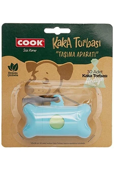 Cook Evcil Hayvan Kaka Torbası Kit