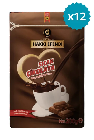 Hakkı Efendi 200 gr Sıcak Çikolata - 4