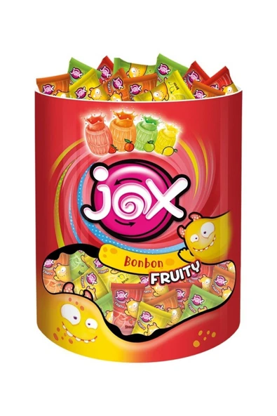 JOX Fruity Bonbon Meyve Aromalı Sıvı Dolgulu Bonbon Şeker (5 G X200 Adet) - 2