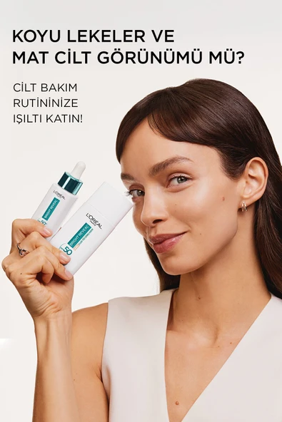 Bright Reveal Spf 50+ Koyu Leke Karşıtı Renkli Fluid Günlük Yüz Güneş Kremi 50ml - Light - 8