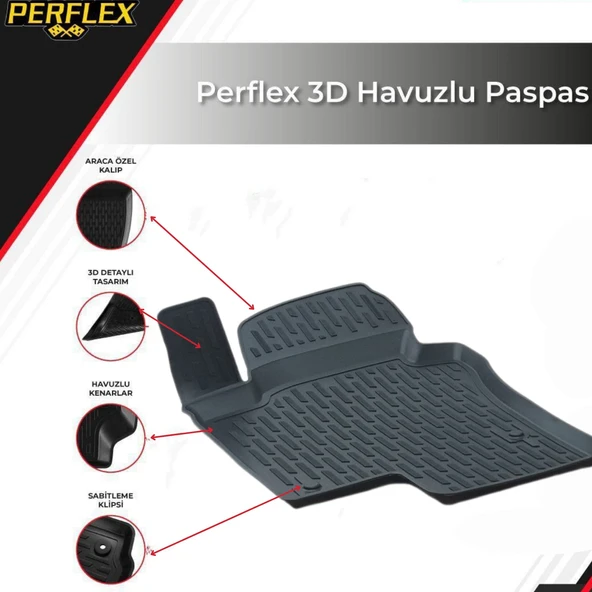 3D PASPAS SİYAH VOLKSWAGEN BEETLE 2012+ - 2