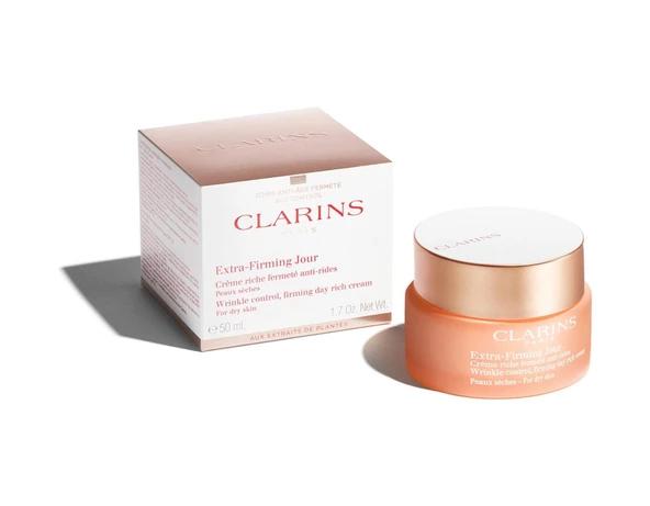 Clarins Extra Firming Day Cream Dry Skin Sıkılaştırıcı Gündüz Kremi 50 ML - Resim 2