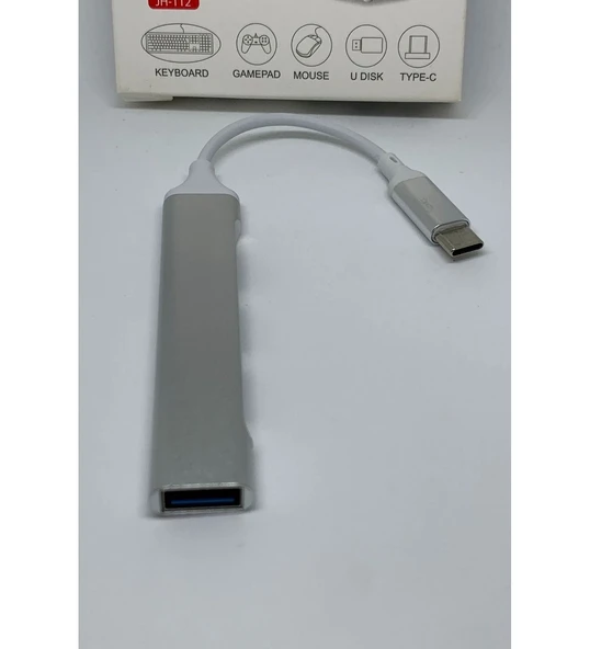 Desingshop All 4 In 1 Type-C To USB 3.0 Hub Adaptör Çevirici Dönüştürücü Çoğaltıcı - 2