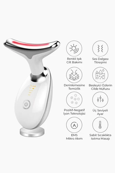 Boyun Ve Yüz Masaj Aleti - 4