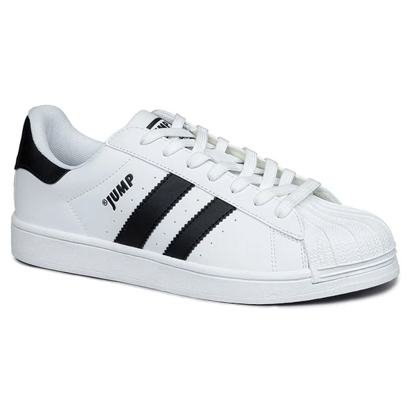JUMP 29055 BEYAZ SİYAH ERKEK SPOR AYAKKABI - Resim 2