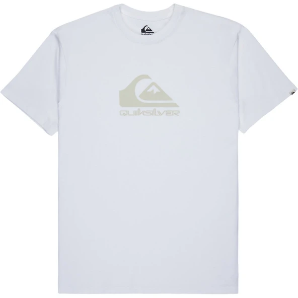 Quiksilver Ev Comp Logo Erkek T-Shirt EQYZT08072 Beyaz