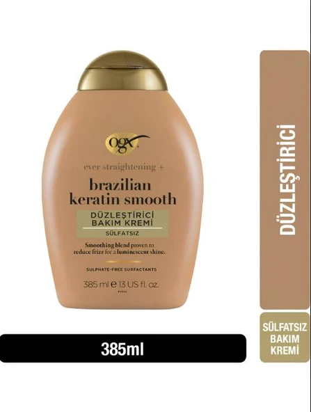 Ogx Brazilian Keratin Smooth Düzleştirici Bakım Kremi 385 ml