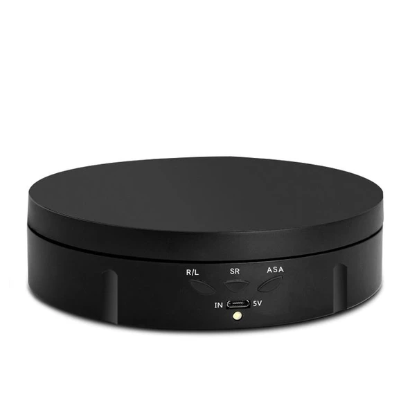 Ürün Çekimi ve Vitrin için 3 Kademeli Dönen Sunum Standı 10 KG