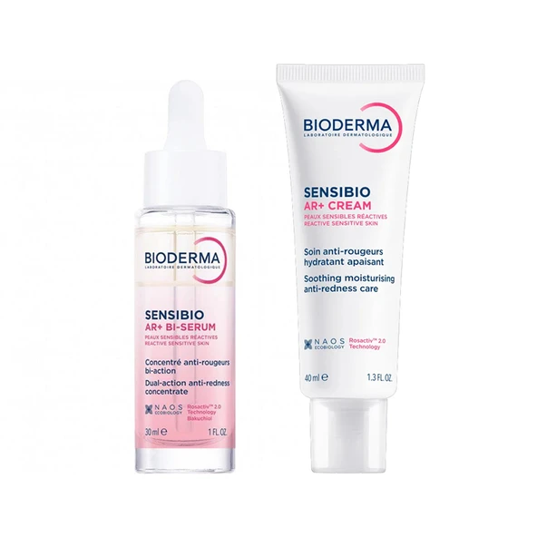 Bioderma Sensibio AR+ Cream ve Sensibio AR+ BI-Serum Set