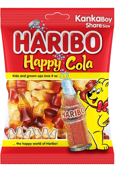 Haribo Happy Cola 80 gr*30 Adet