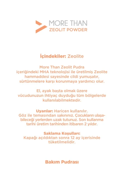 Zeolit Pudra 85 Gr - 2