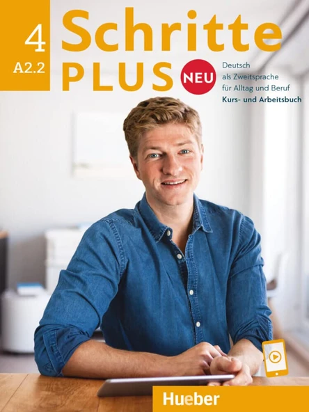 Schritte A2.2 PLUS Neu 1 Kurs Und Arbeitsbuch + Ar Teknolojisi Ile Kolay Öğrenme