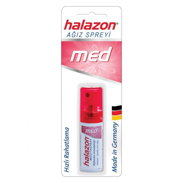 Halazon Ağız Spreyi Hızlı Rahatlama (Med) 15 ml