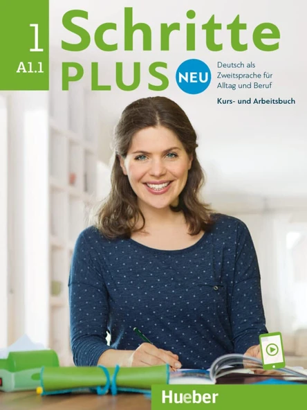 Schritte A1.1 PLUS Neu 1 Kurs Und Arbeitsbuch + Ar Teknolojisi Ile Kolay Öğrenme