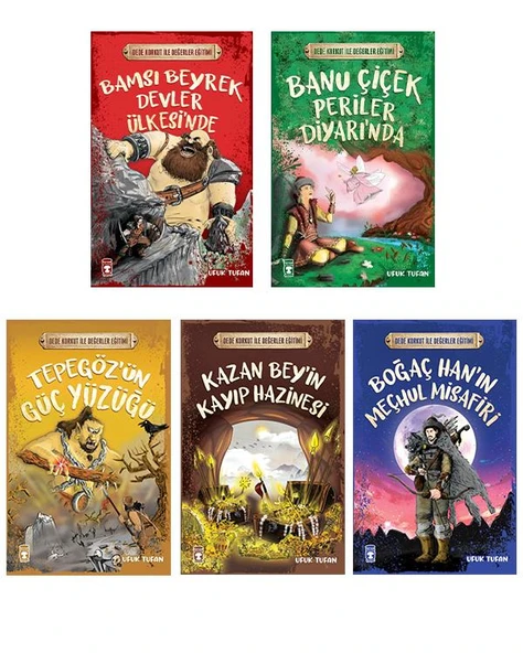 Dede Korkut İle Değerler Eğitimi Seti 5 Kitap Timaş Çocuk - Resim 2