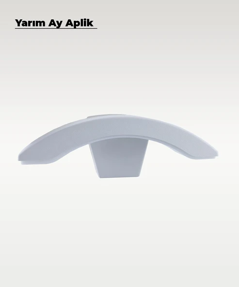Beyaz Led Yarım Ay Aplik 3200K (Sarı Işık) - 3
