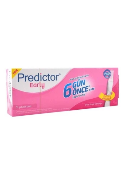 PREDİCTOR Early Erken Gebelik Testi 1 Test X 3 Paket - 2