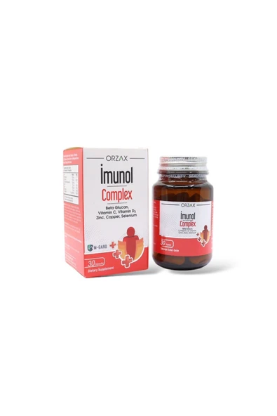 İMUNOL Complex 30 Kapsül Takviye Edici Gıda