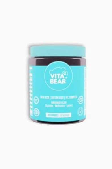 NOVAFACE STD Vita Bear Strong Hair Gummy Vitamin 60'lı ( TEKLİDİR )