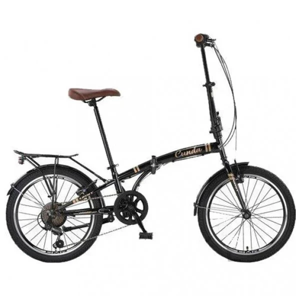 ÜMİT 2034 CUNDA KATLANIR BİSİKLET V 20 JANT 6 VİTES BLACK GOLD